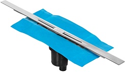 BERGES Wasserhaus Душевой лоток Simpel 1000 091013 хром глянец – фотография-1